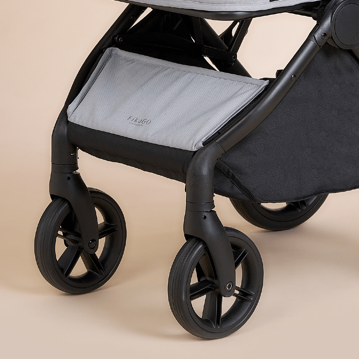 FikaGO AGILE 2 pet stroller with colorful basket design