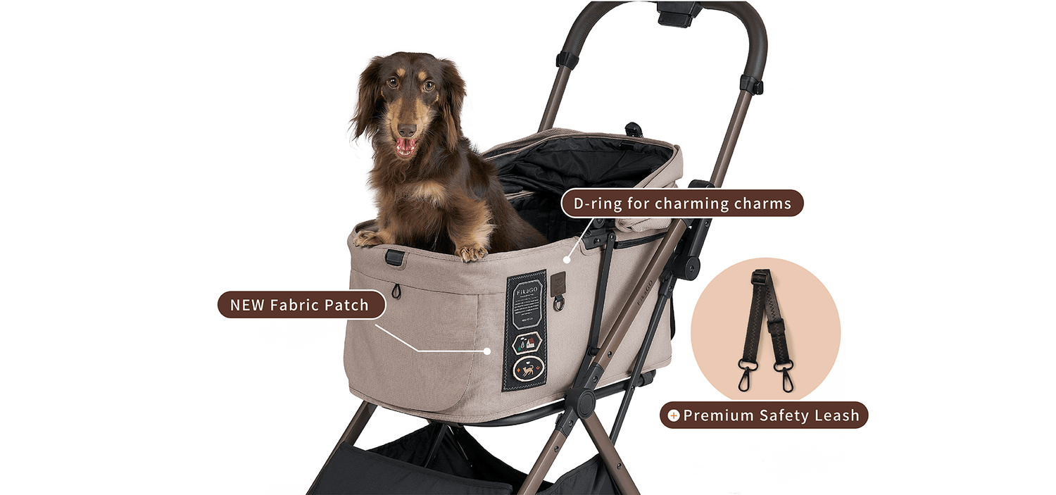 the design o the FikaGO FREE TO GO 2 pet stroller cabin