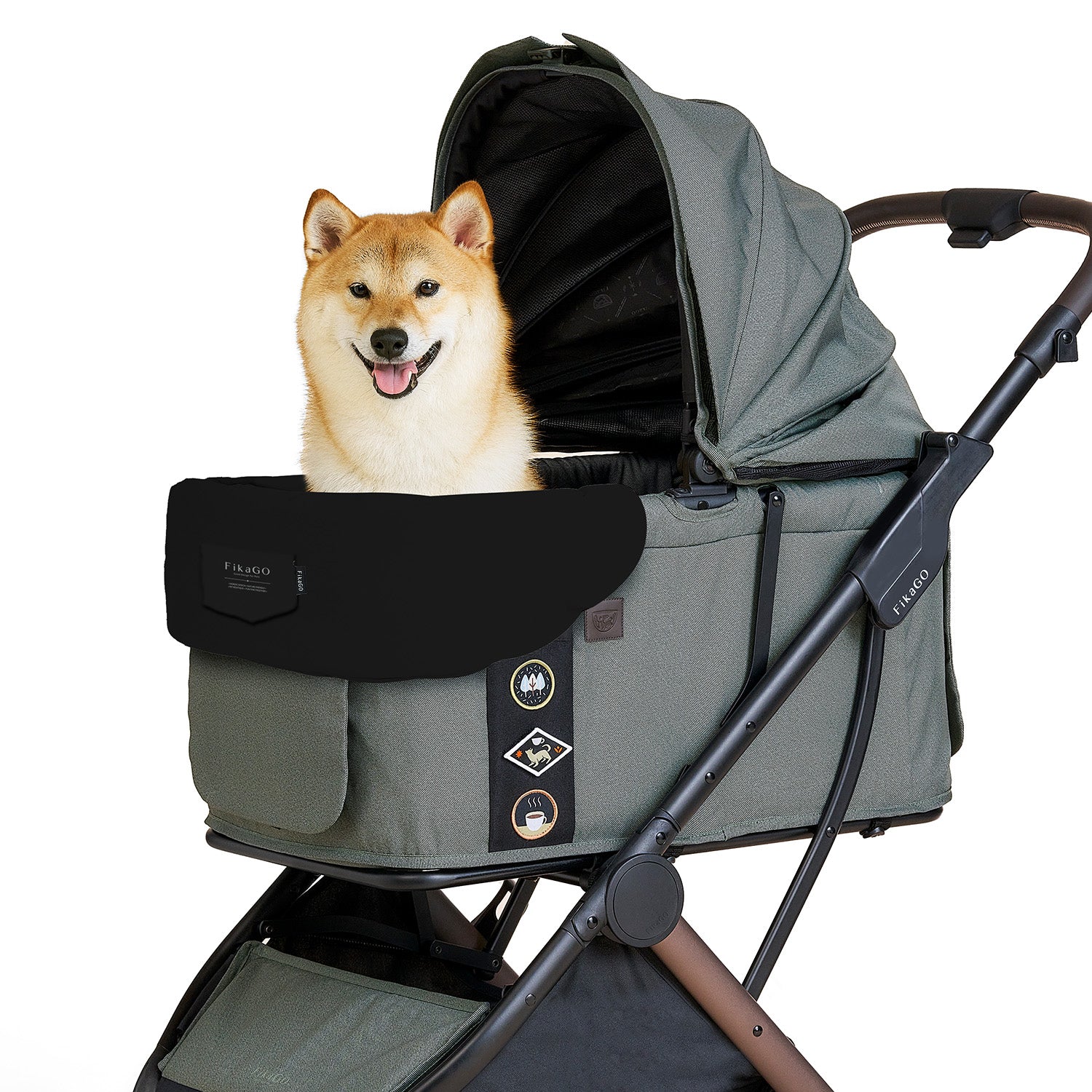 Pram Cushion - Black