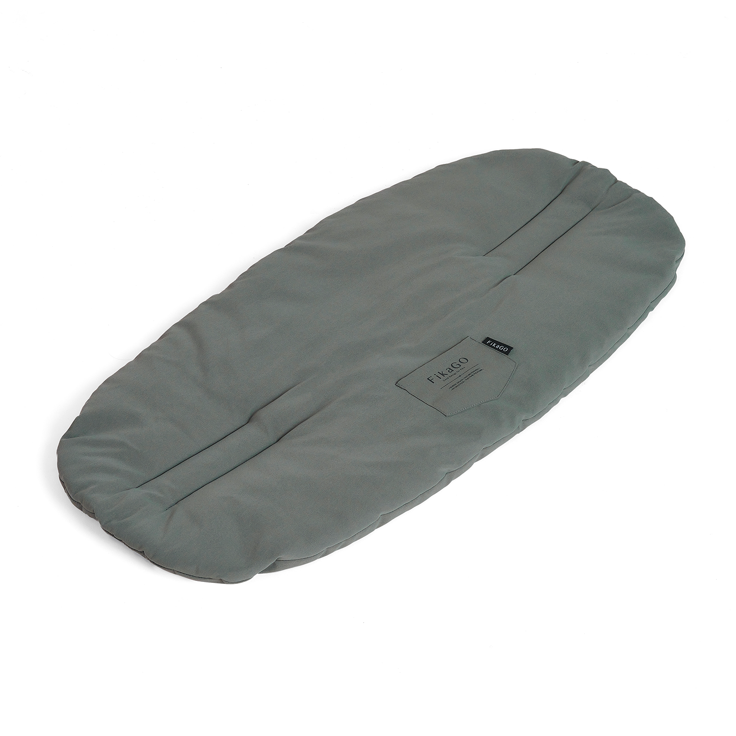 FikaGO Vintage green pram cushion for pet stroller