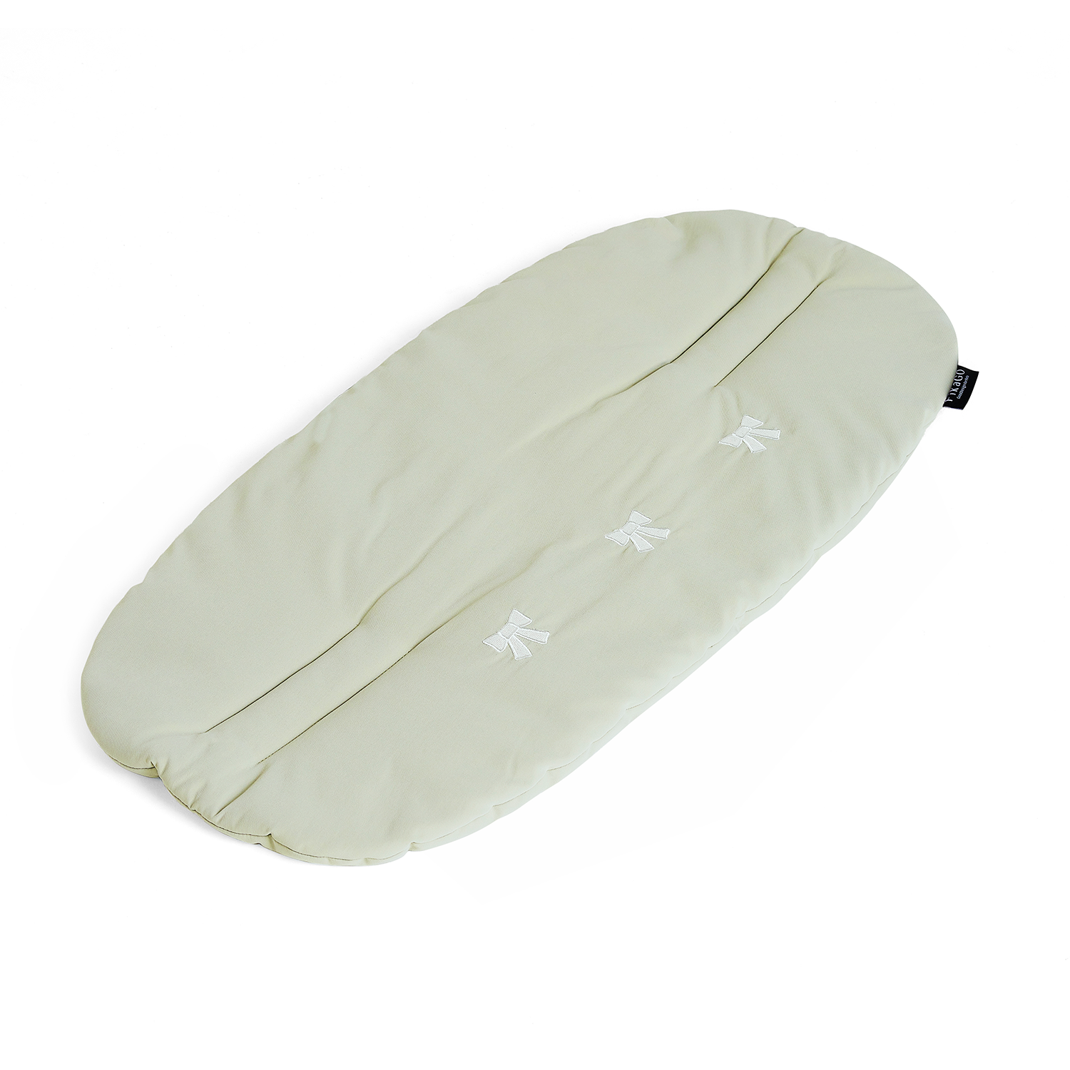 FikaGO Soft green pram cushion for pet stroller