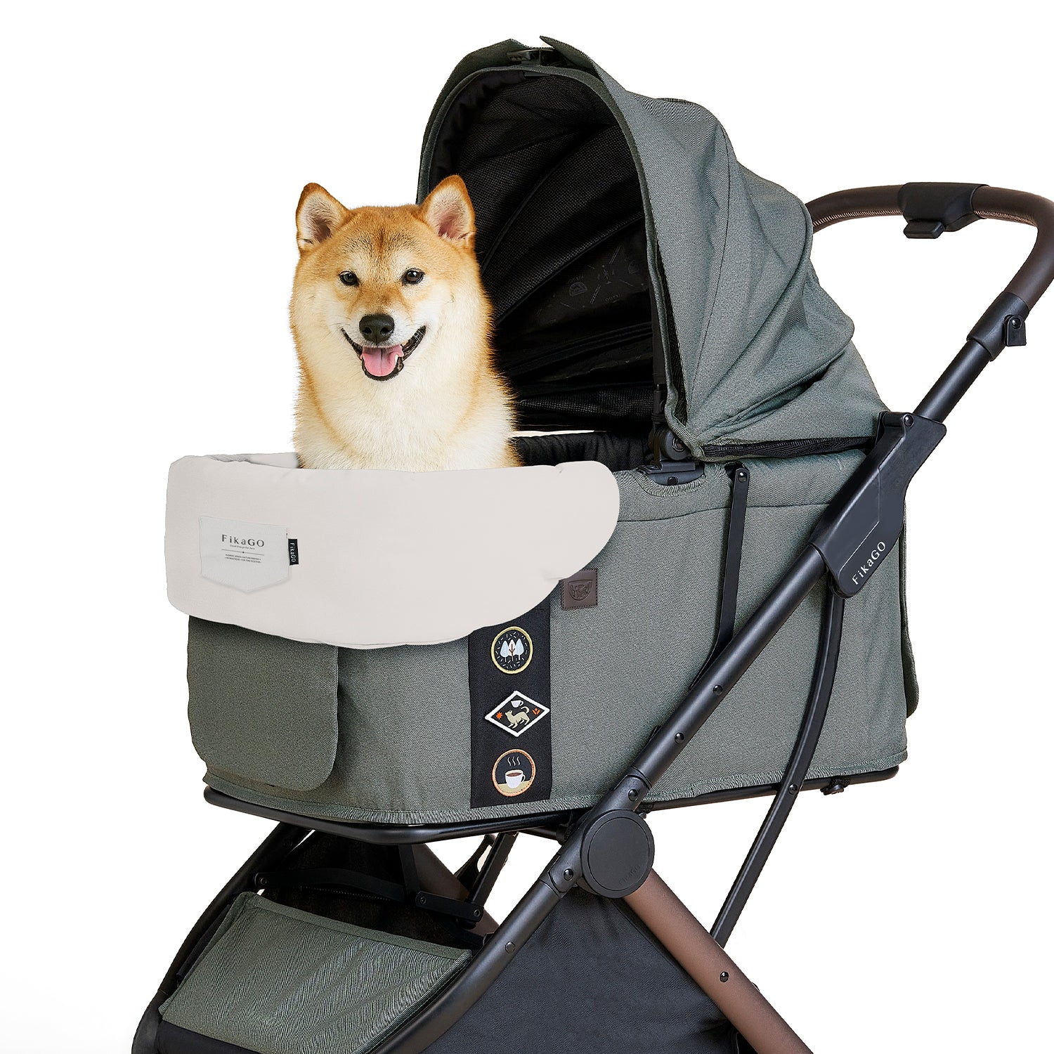 Pram Cushion - Creamy