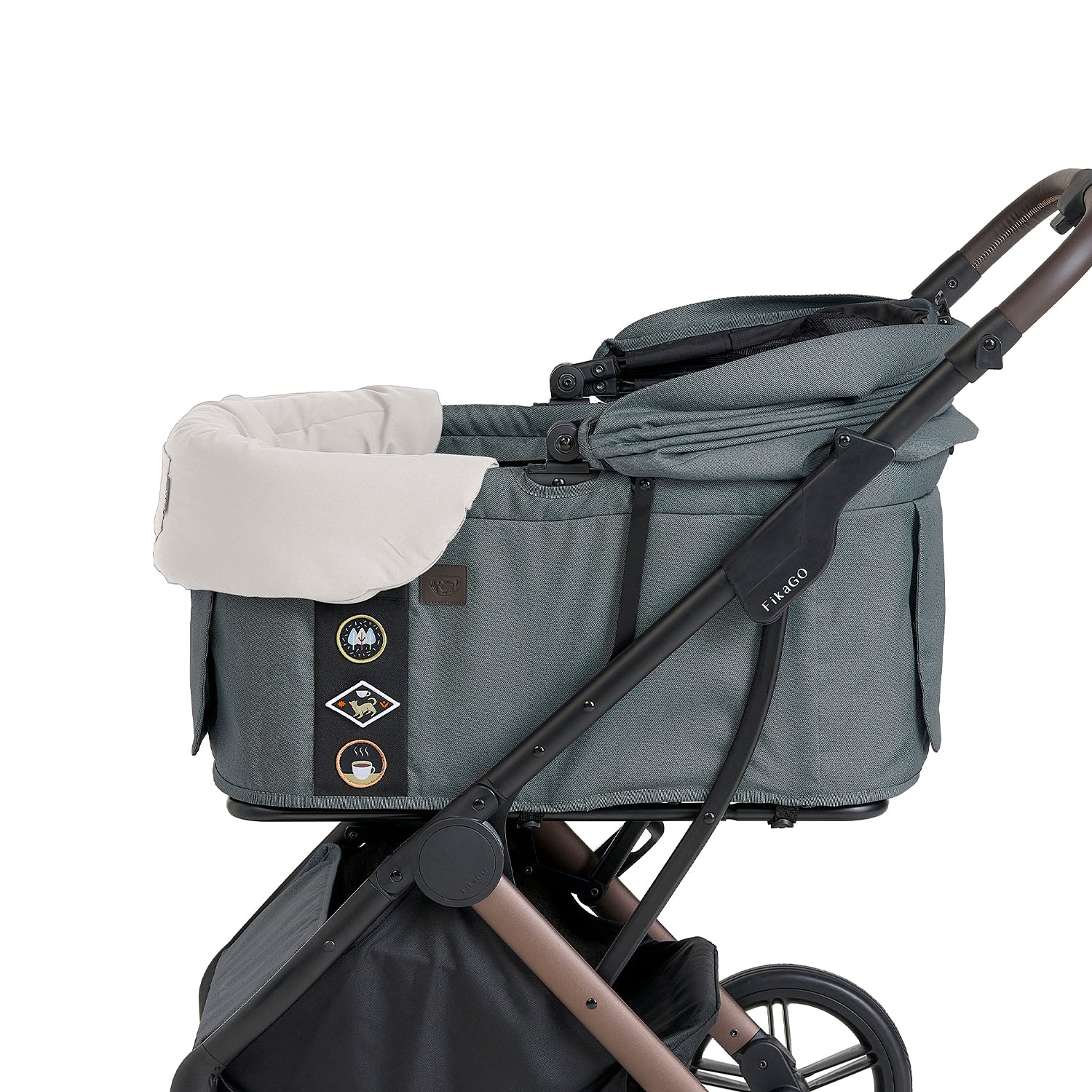 Pram Cushion - Creamy