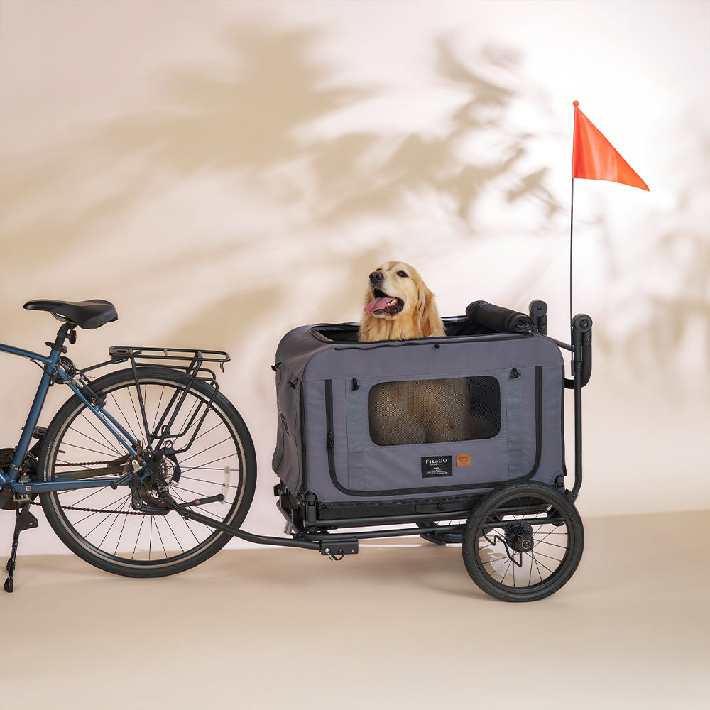 QUEEN & KING & TOW BAR PET BIKE TRAILER - S