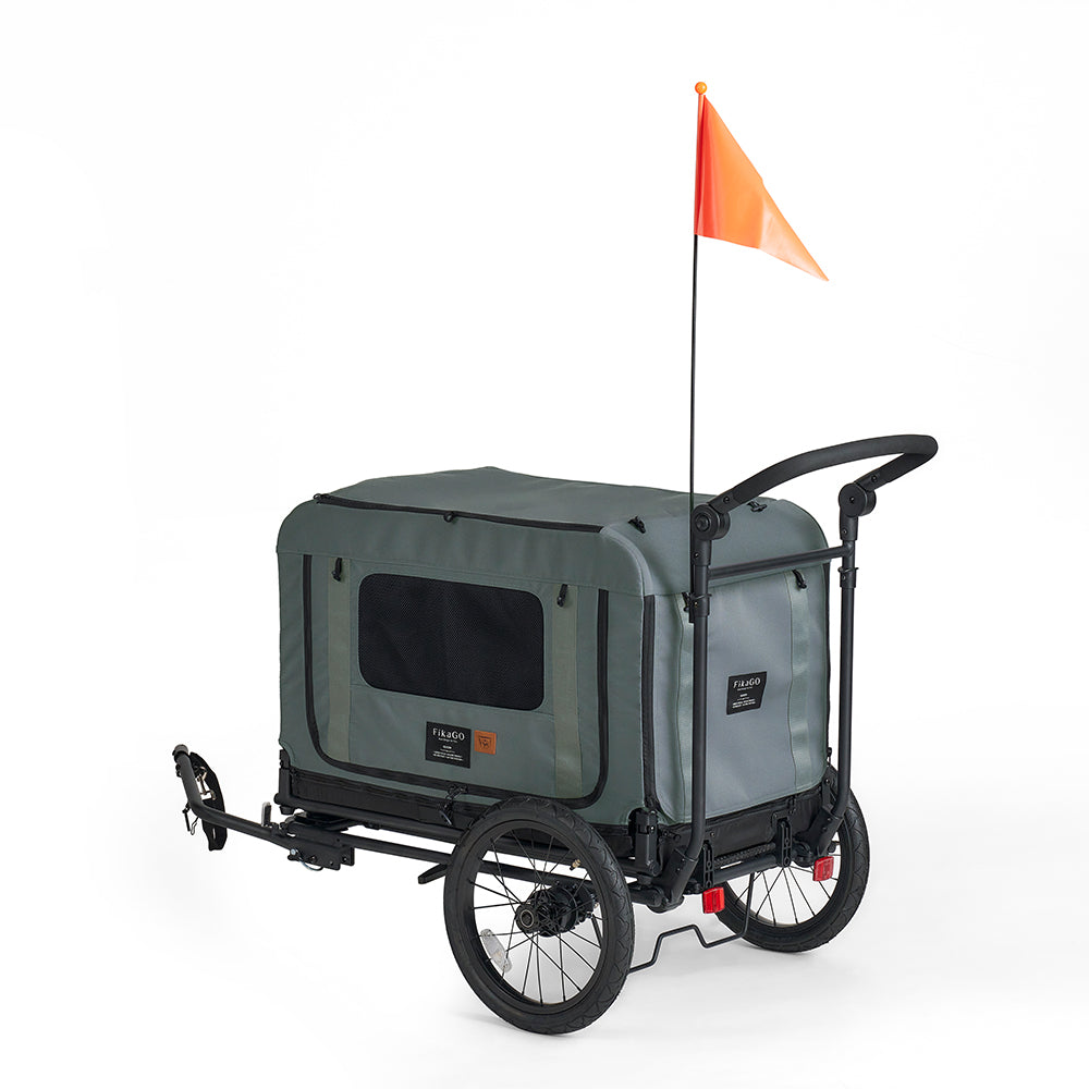 QUEEN & KING & TOW BAR PET BIKE TRAILER - M