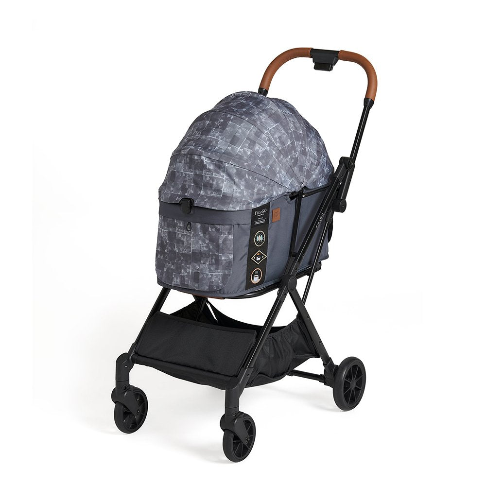 FikaGO FREE TO GO 2 pet stroller  three-quarter view avenue59
