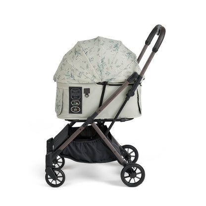 FikaGO FREE TO GO 2 pet stroller front view blossom grove