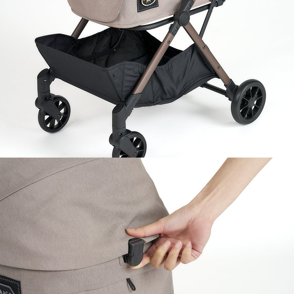 Lightweight Foldable Pet Stroller | FREE TO GO 2 - Mist Pink – FikaGO