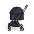 FikaGO FREE TO GO 2 pet stroller front view strolling letters