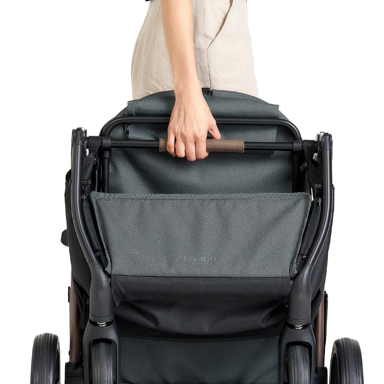 FikaGO AGILE 2 pet stroller with leather handle