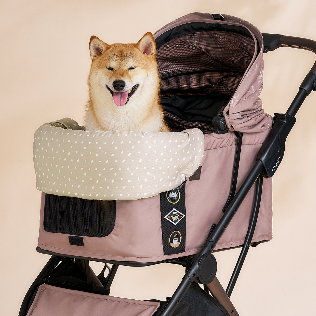 Pram Cushion - Beige