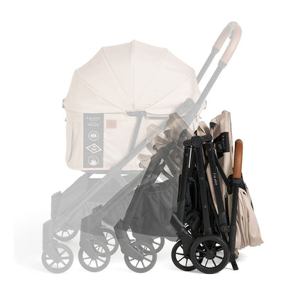 FikaGO FREE TO GO 2 pet stroller with auto-folding function