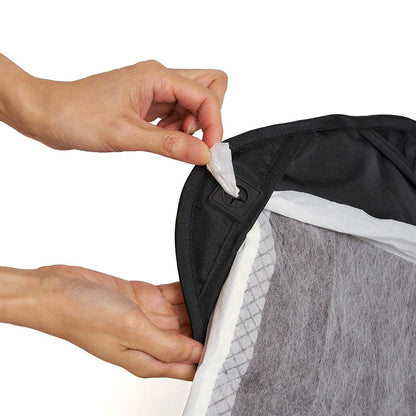 FikaGO FREE TO GO 2 pet stroller with inner cushion with silicone grip to keep diaper pad in place