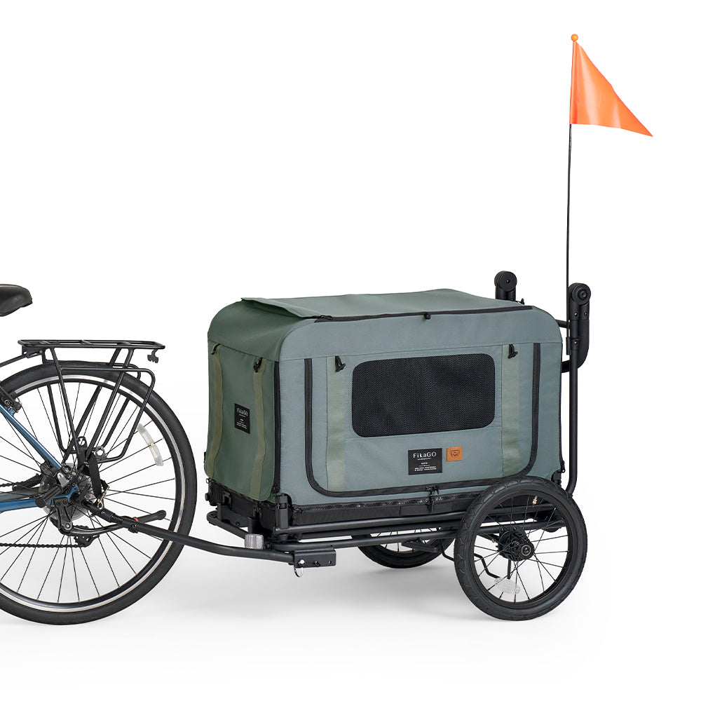 QUEEN &amp; KING &amp; TOW BAR  PET BIKE TRAILER - M