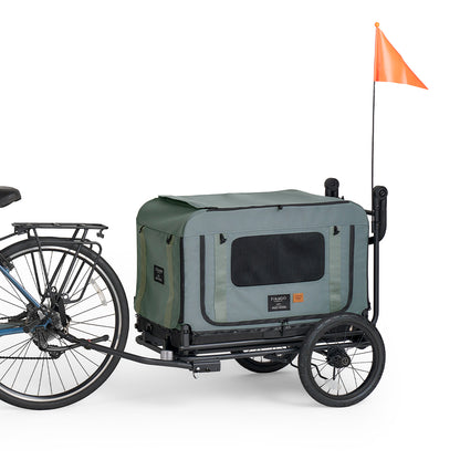 QUEEN &amp; KING &amp; TOW BAR  PET BIKE TRAILER - M