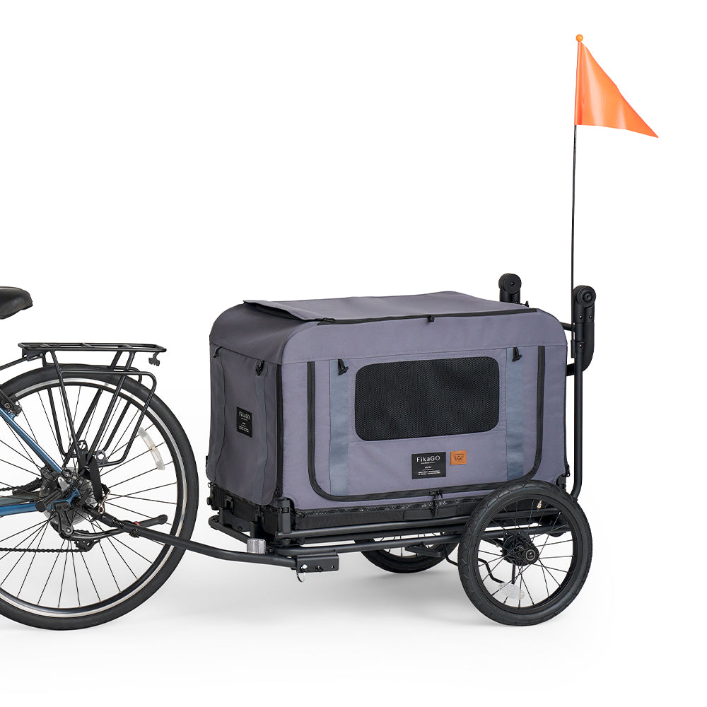 QUEEN &amp; KING &amp; TOW BAR  PET BIKE TRAILER - M