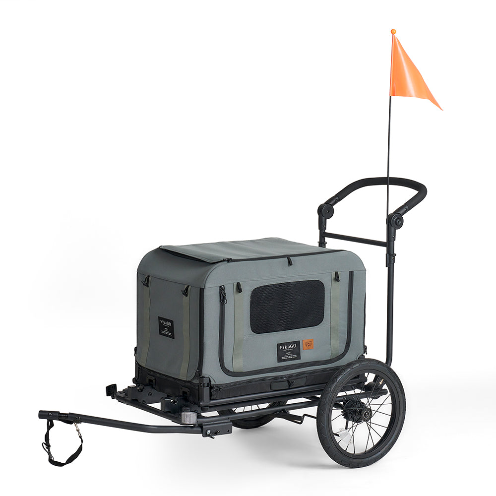 QUEEN &amp; KING &amp; TOW BAR  PET BIKE TRAILER - S