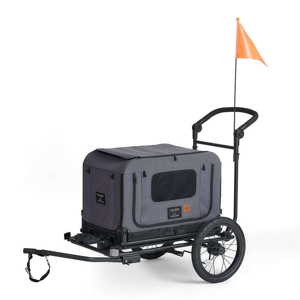 QUEEN &amp; KING &amp; TOW BAR  PET BIKE TRAILER - S